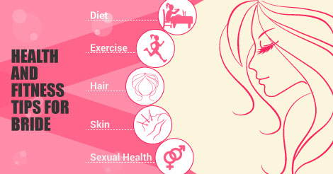 5 Health and Fitness Tips for Bride 5 Health and Fitness Tips for Bride