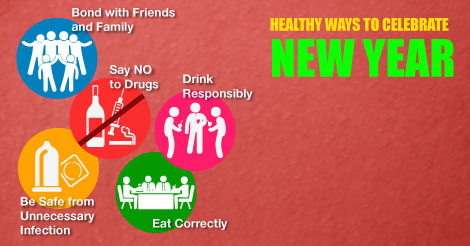 5 Healthy Ways to Celebrate New Year